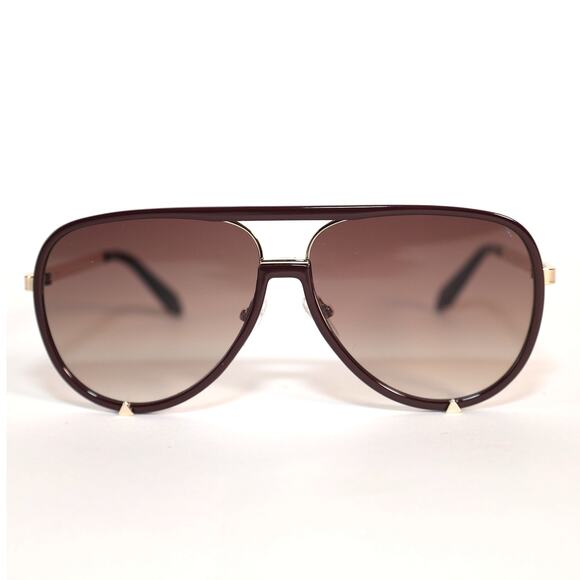 Quay Australia Accessories - Quay Australia HIGH PROFILE Aviator Sunglasses - Espresso / Brown - NWT